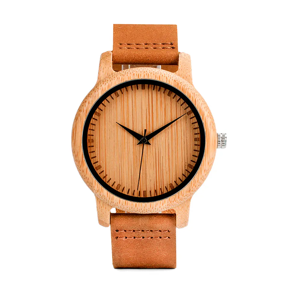 Reloj de madera Bamboo Harmony 3