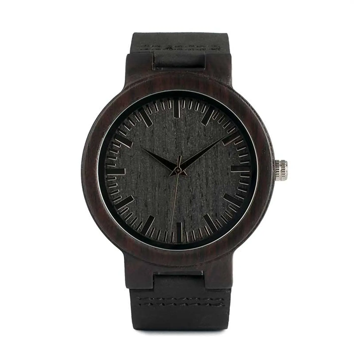 Reloj de madera Black Ebony  2