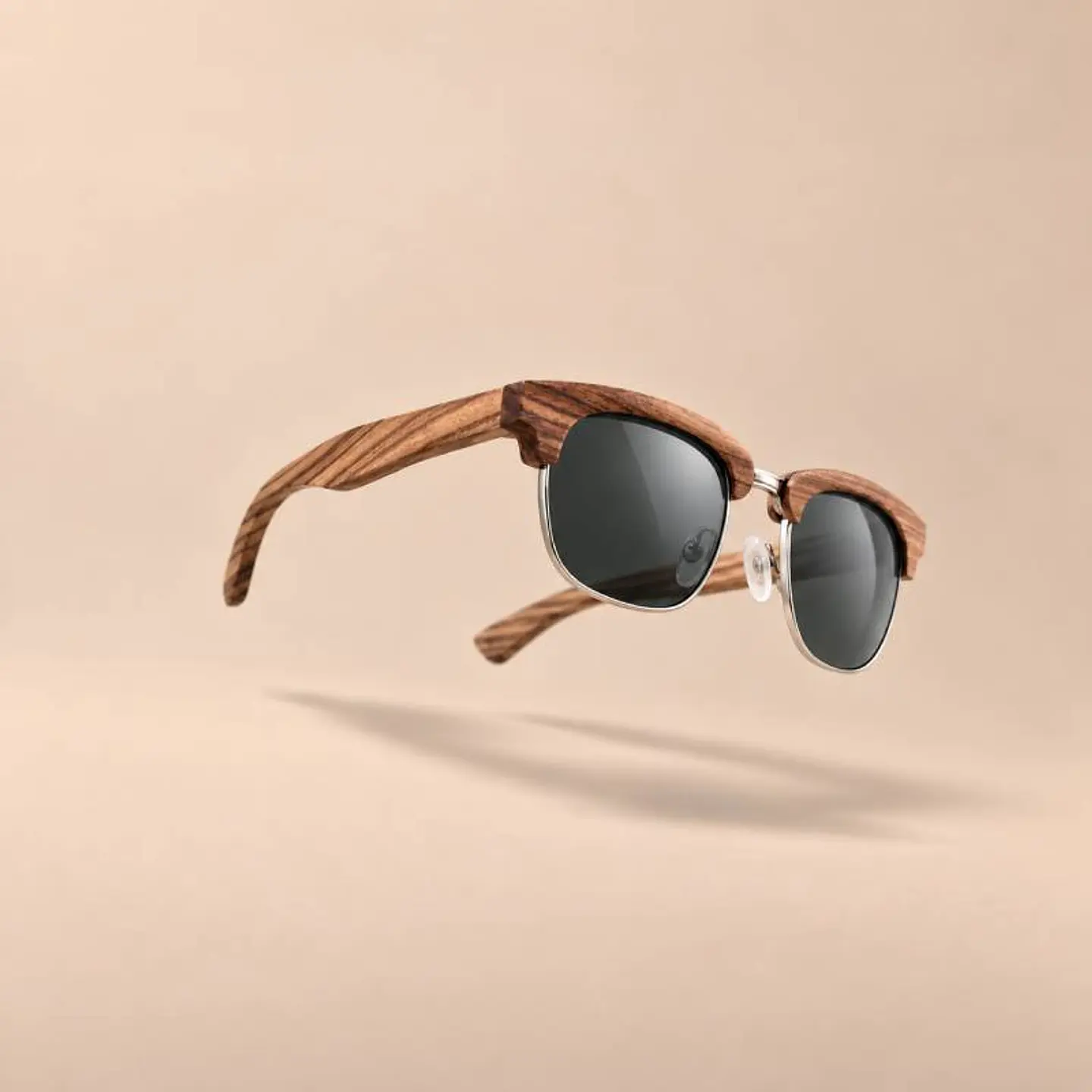 Gafas de madera Vintage sunGlass 1