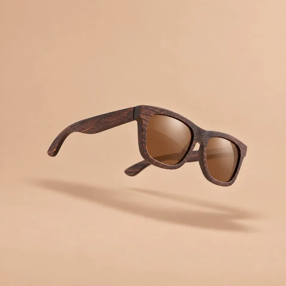 Gafas de madera Deluxe Ebony 1