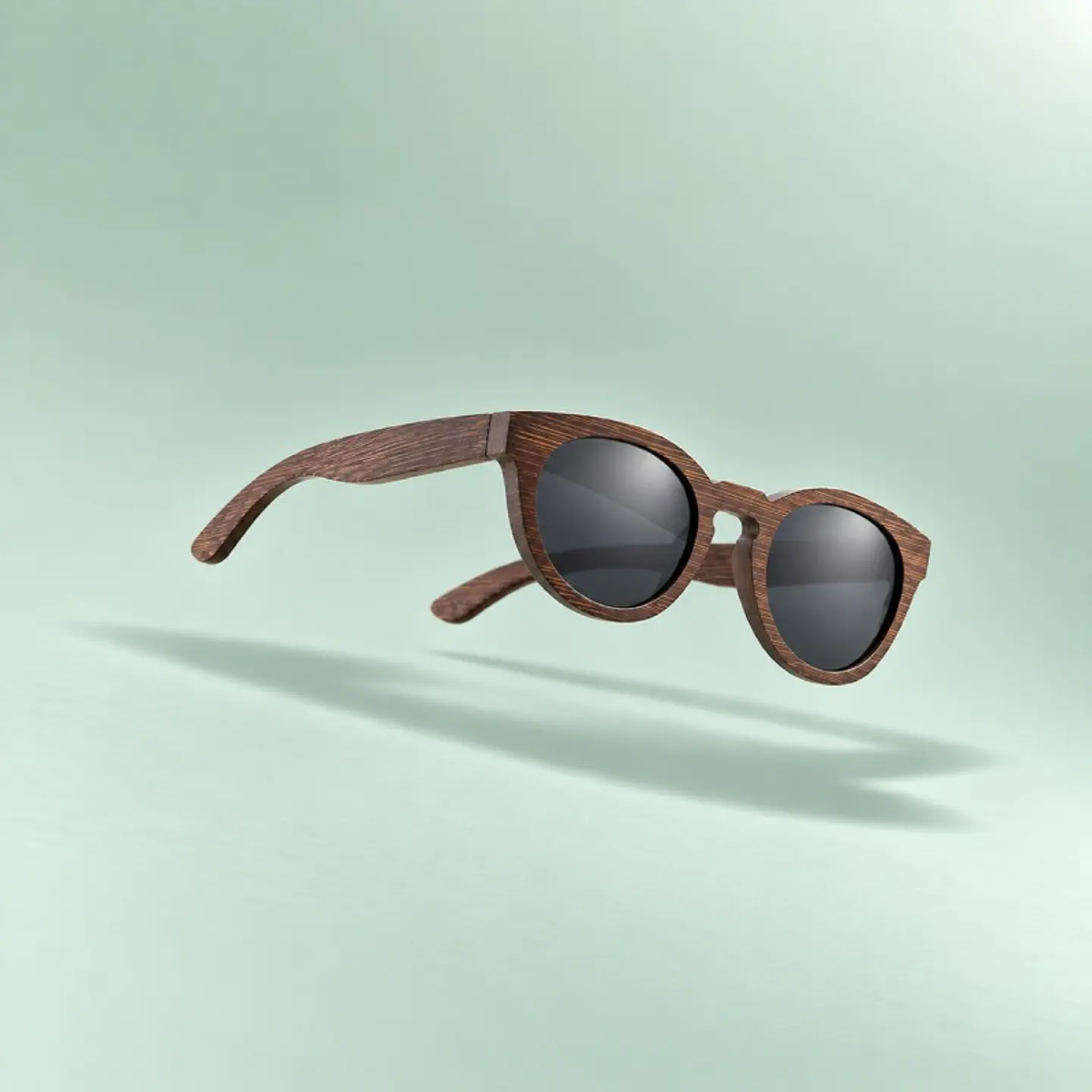 Gafas de madera Raven Ebony 1