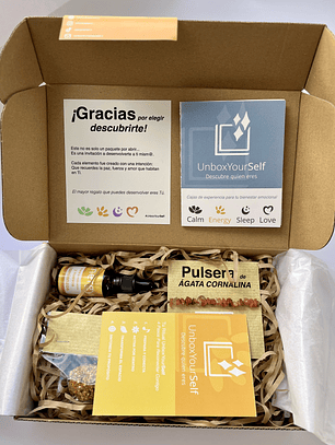 ⚡ KIT UNBOXYOUR ENERGY - Ritual de energía vibrante.