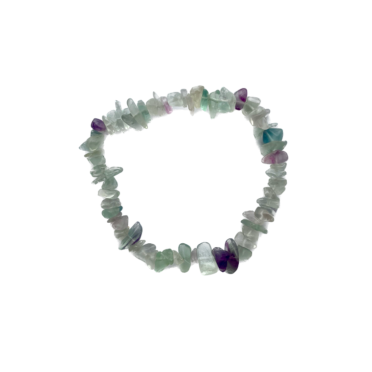 PULSERA DE FLUORITA - Claridad mental.  1