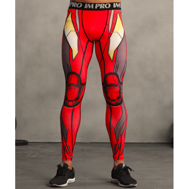 Calzas Masculinas Iron Man