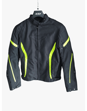 CHAQUETA MOTOWOLF AMARILLA TALLA 2XL