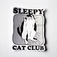 Sticker SLEEPY cat club - thumbnail 2