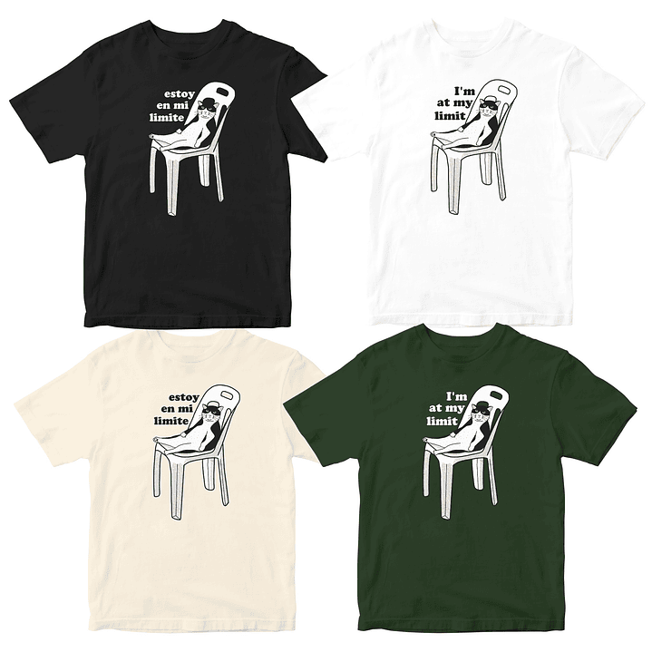 Polera I’m at my limit / Estoy en mi límite  3