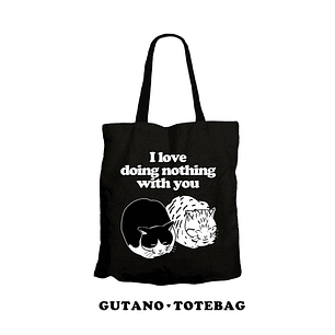 Totebag I love doing nothing with you 