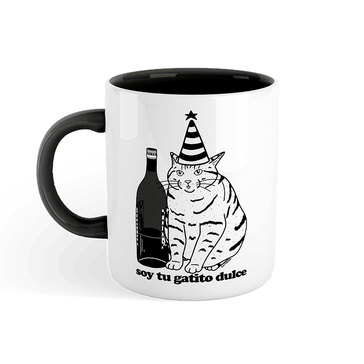 Tazón Soy tu gatito dulce 1