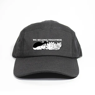 Gorro five panel / We belong together