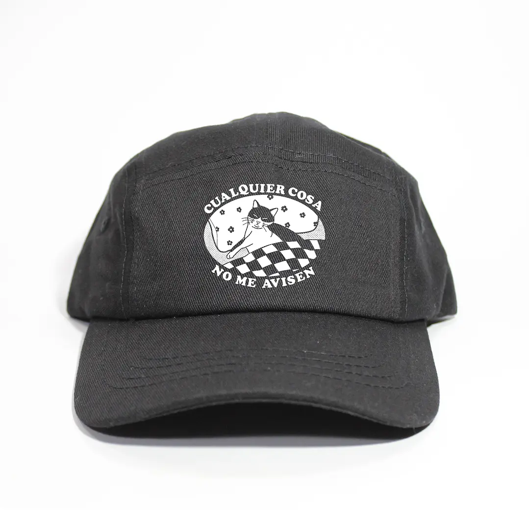 Gorro five panel / Cualquier cosa no me avisen 1