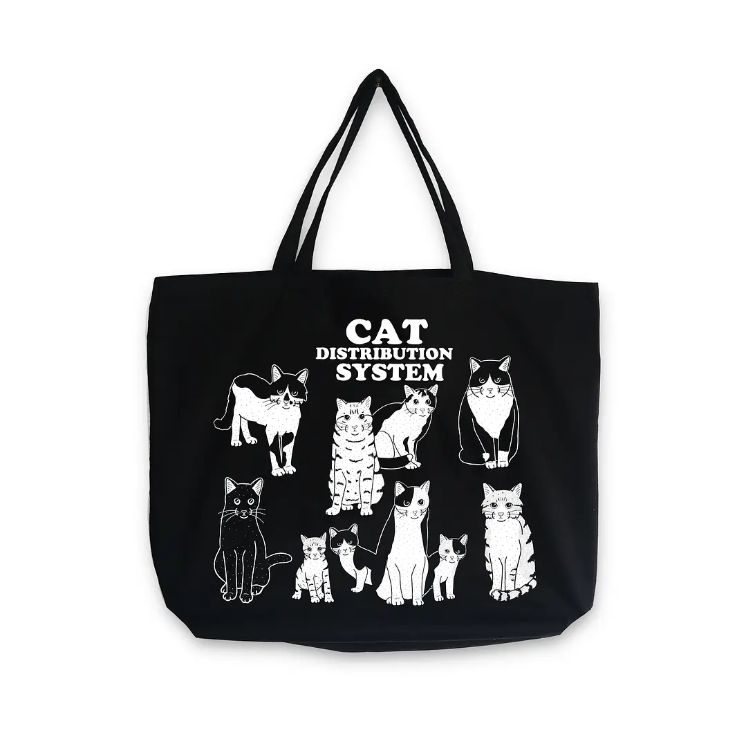 Totebag Cat distribution System 1