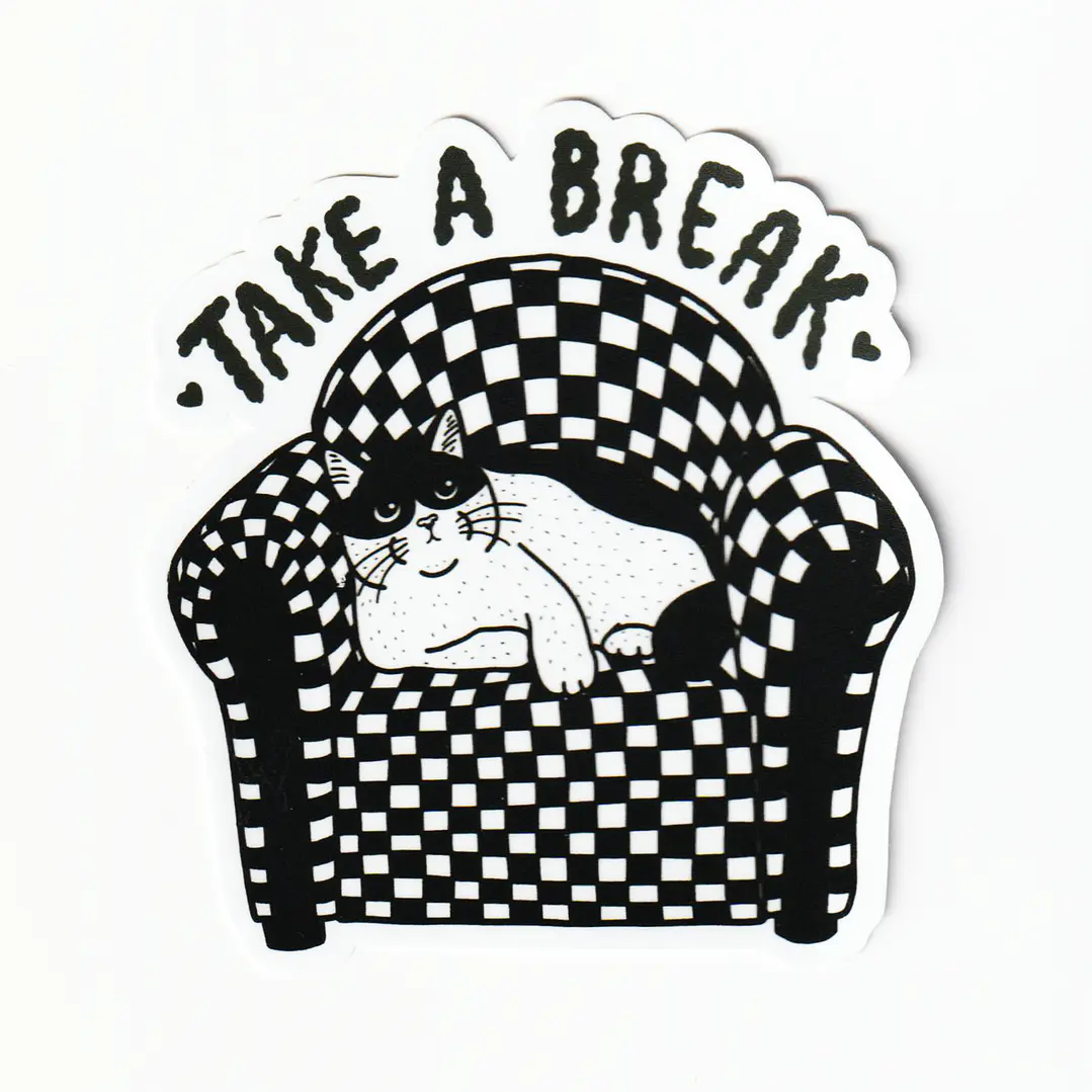 Sticker Take a break 1