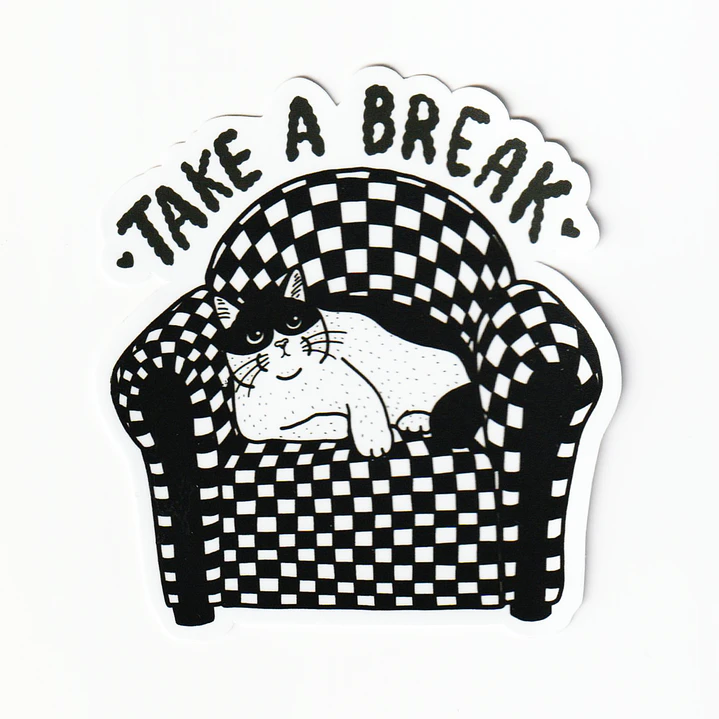 Sticker Take a break 1