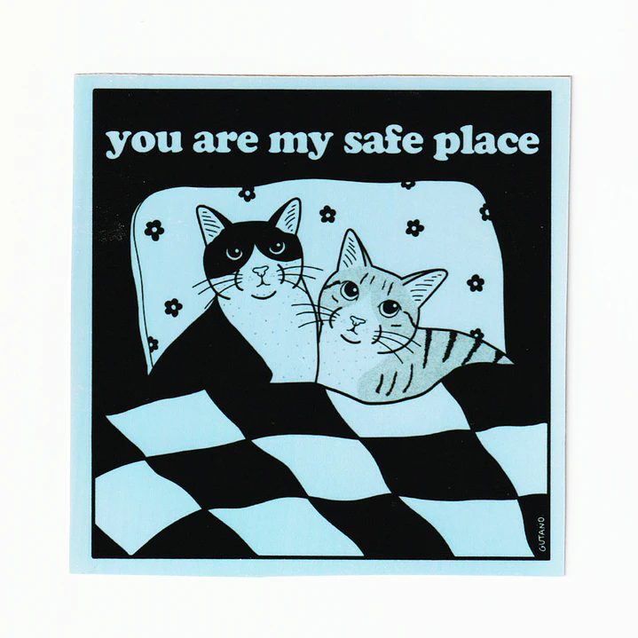 Sticker You are my safe place 1