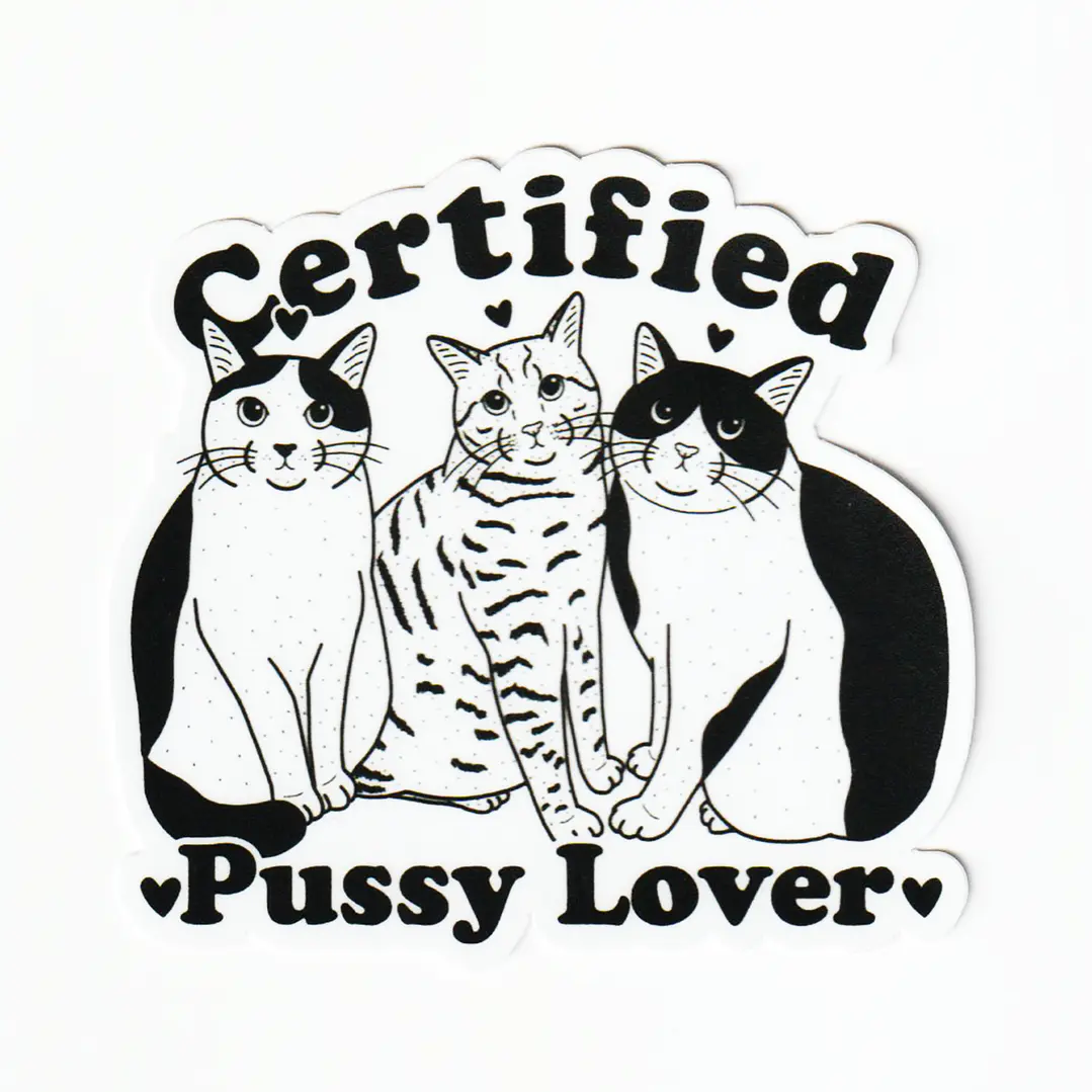 Sticker o Iman /  pussy lover 1
