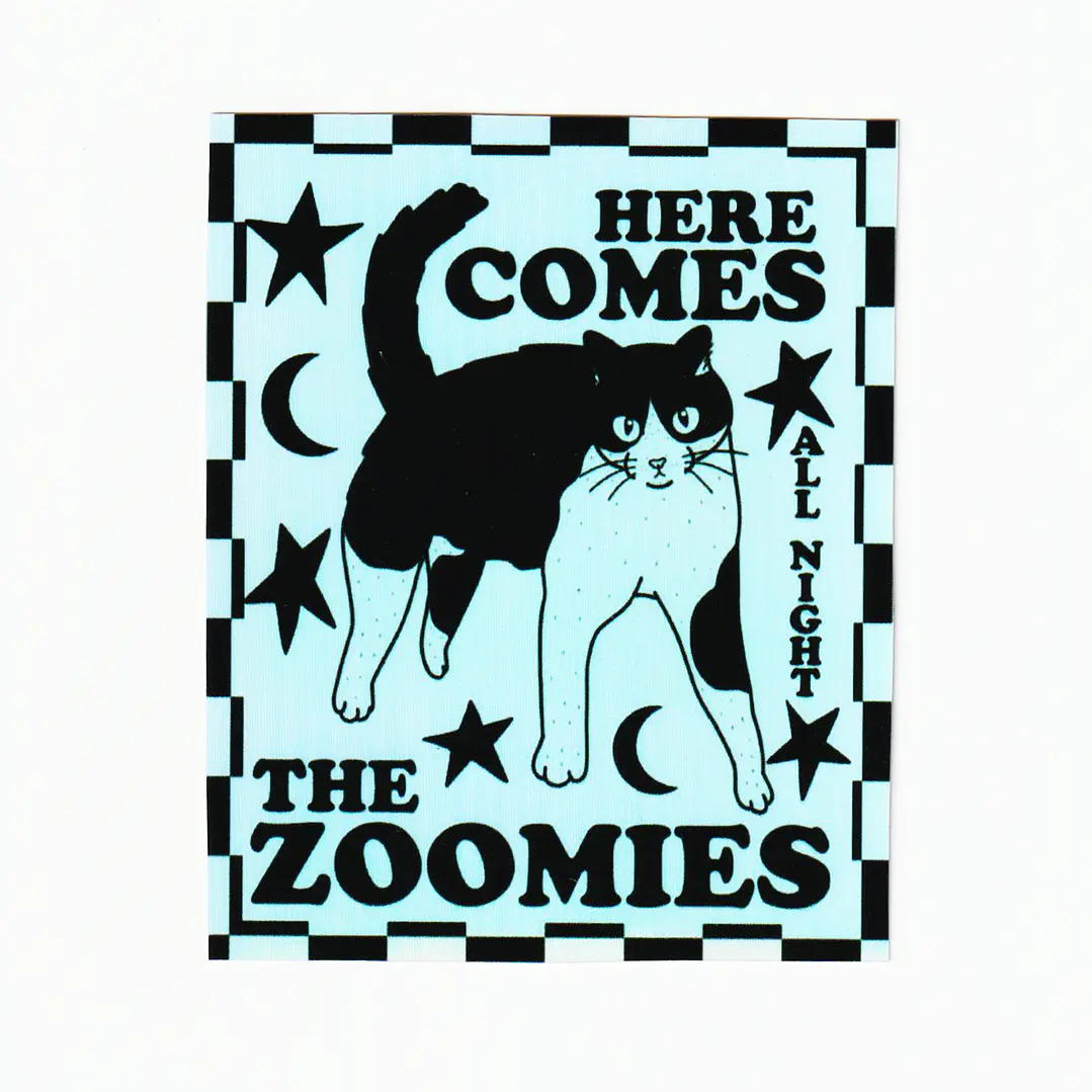 Sticker o Iman / Zoomies 1