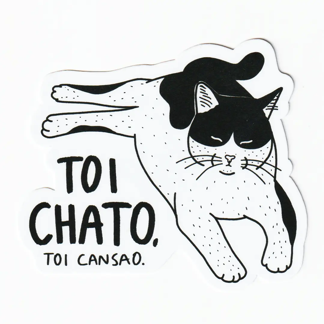 Sticker o Iman /  Toi chato toi cansao 1