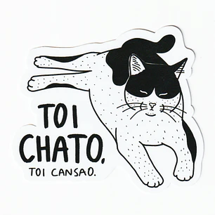 Sticker o Iman /  Toi chato toi cansao