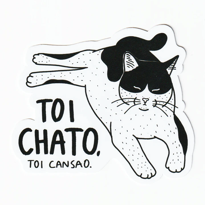 Sticker o Iman /  Toi chato toi cansao 1