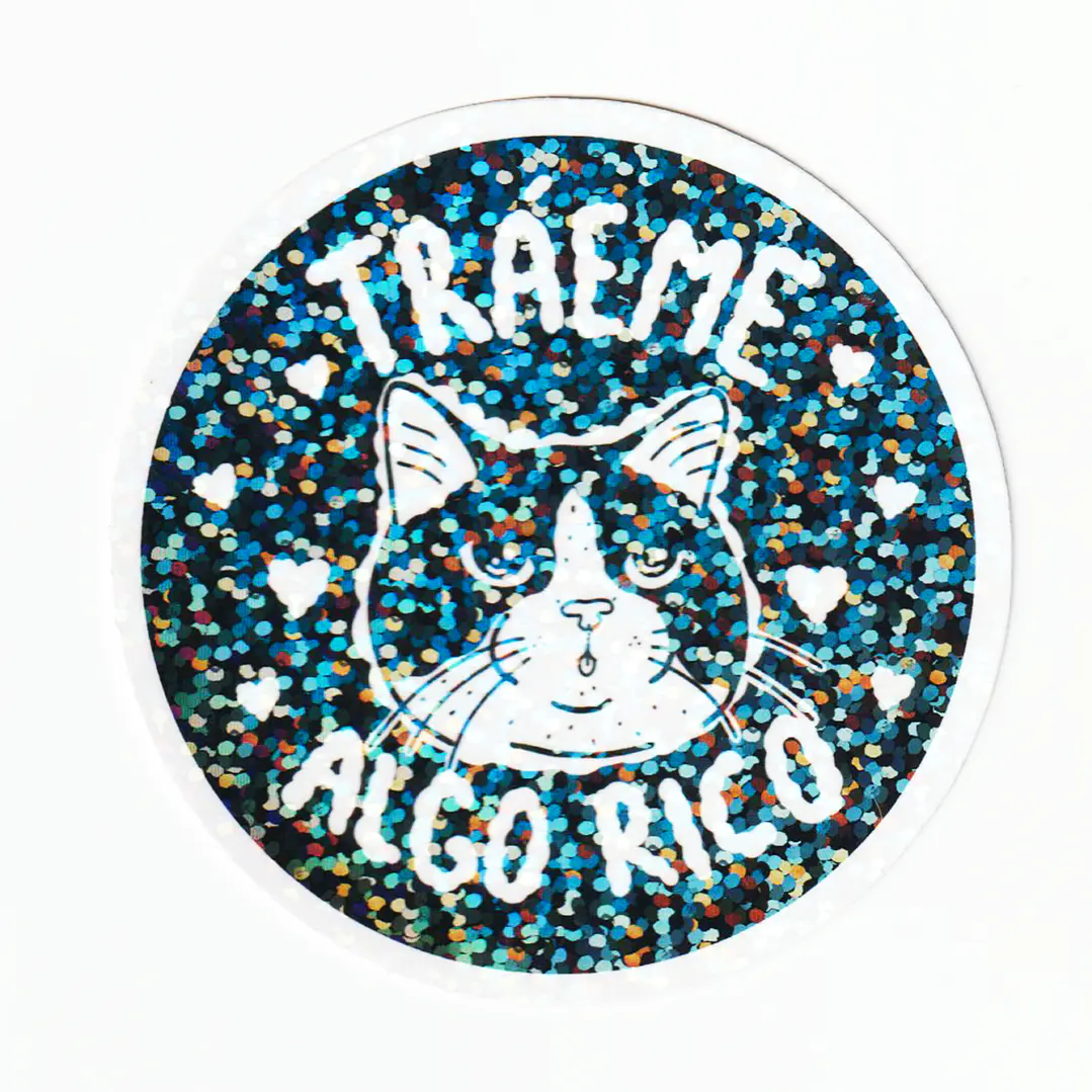 Sticker o Iman /  Traéme algo rico 1