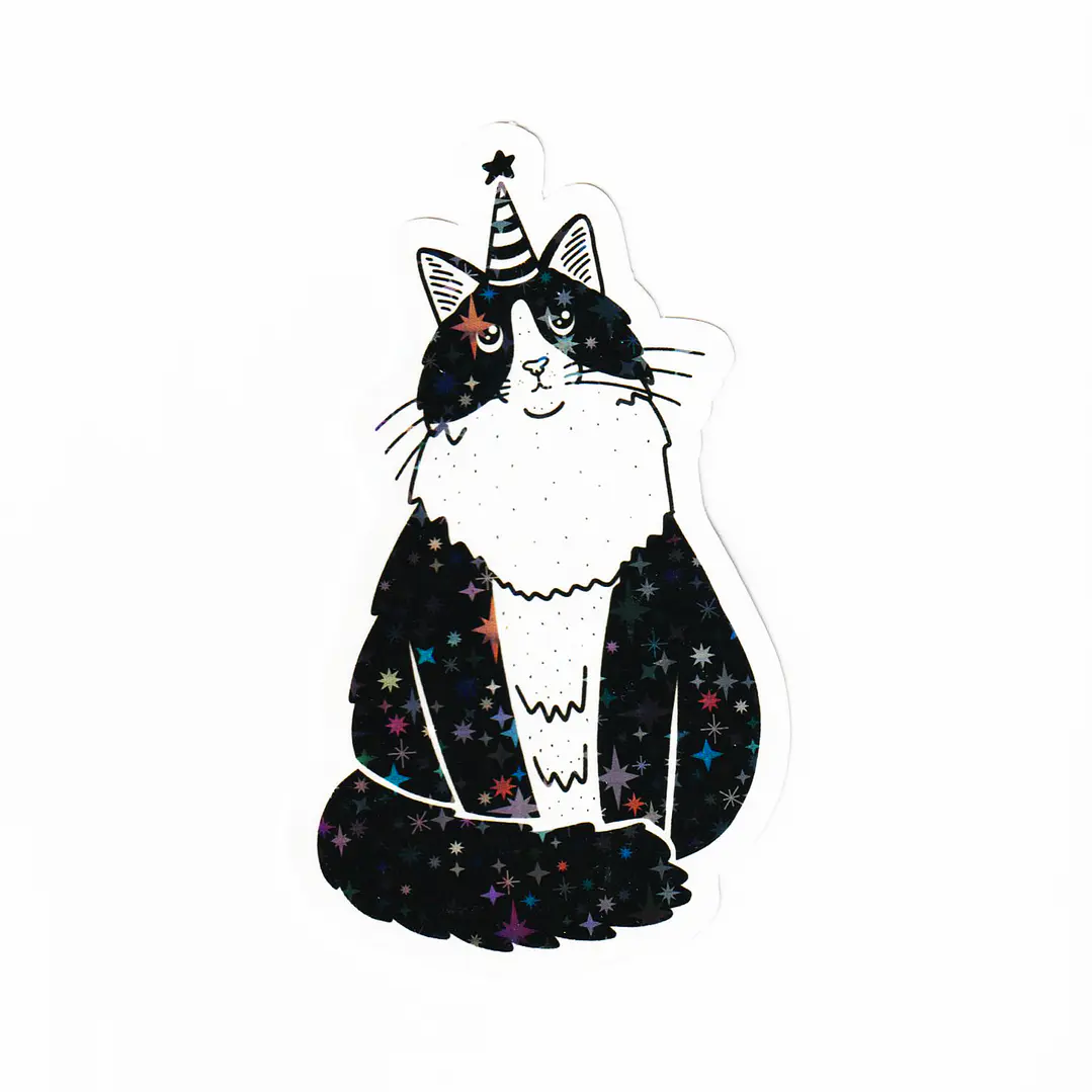 Sticker Gorrito cumpleaños 1