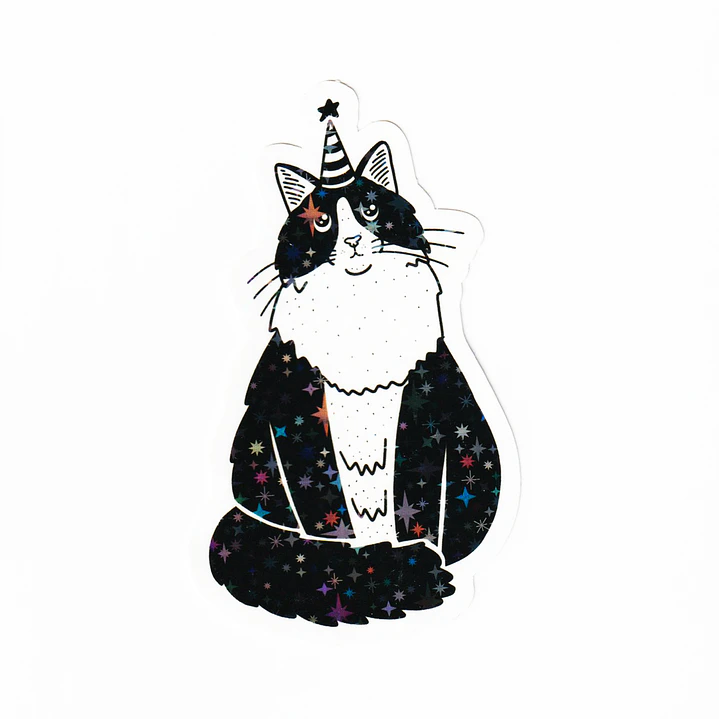 Sticker Gorrito cumpleaños 1