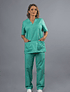 Pijama Cirúrgico Unissexo Verde para Farda de Saúde