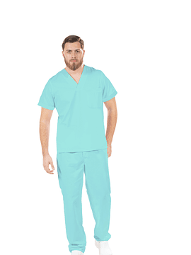 Pijama quirúrgico verde unisex