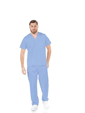 Pijama Cirúrgico Azul Unissexo