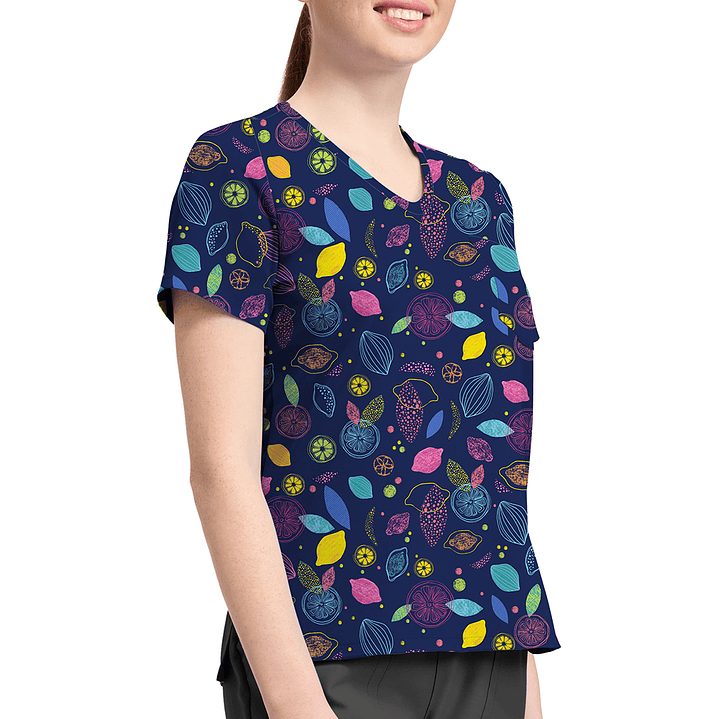 Top Diseño Mujer con Cuello en V CK857 4