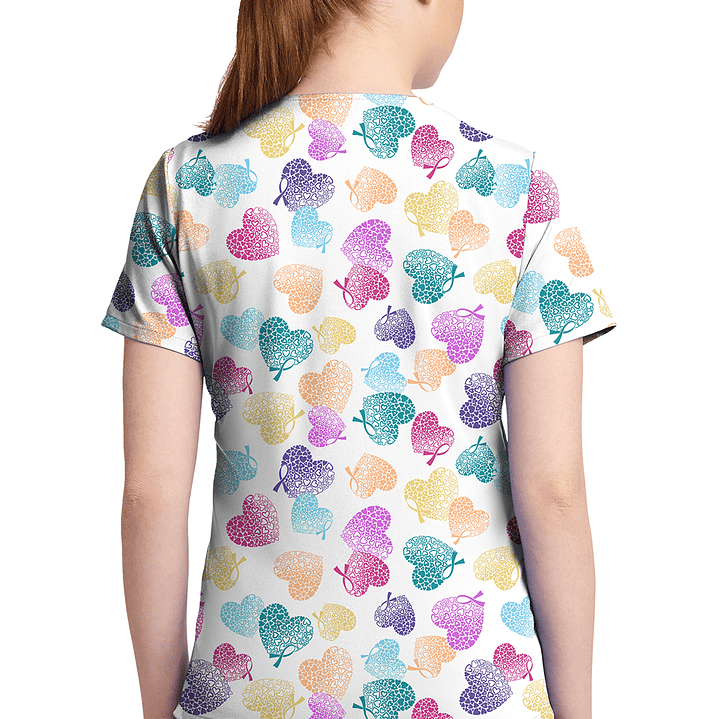 Top Diseño Mujer con Cuello en V CK857 25