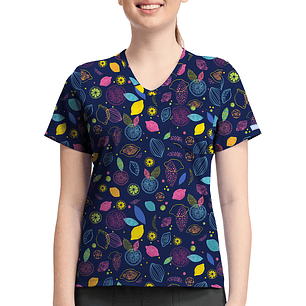 Top Diseño Mujer con Cuello en V CK857