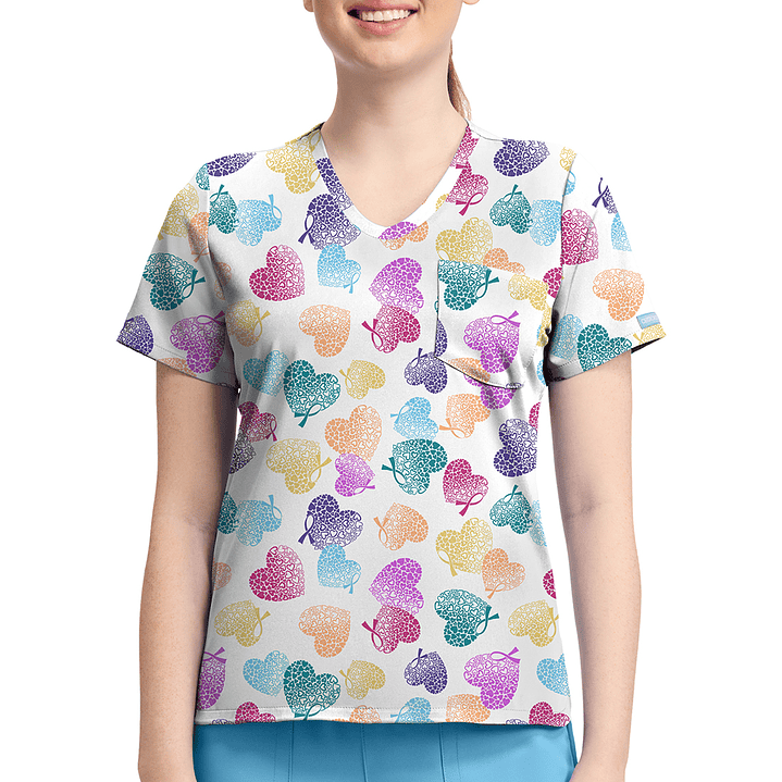 Top Diseño Mujer con Cuello en V CK857 21