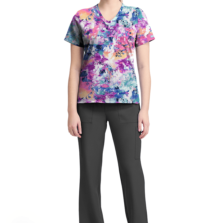 Top Diseño Mujer con Cuello en V CK857 7