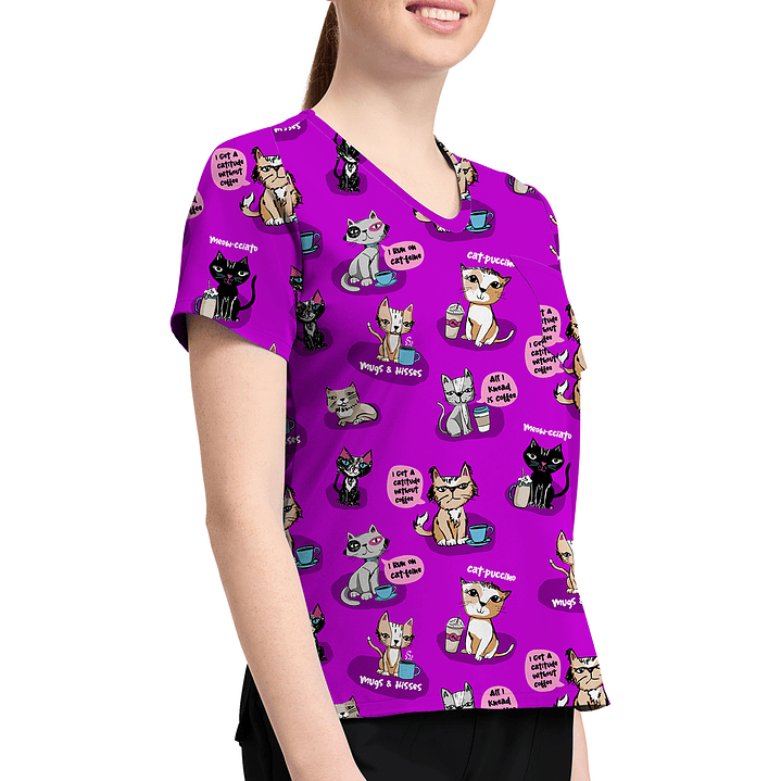 Top Diseño Mujer con Cuello en V CK857 14