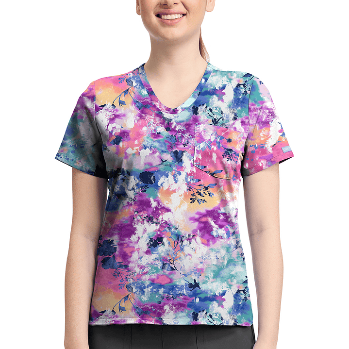 Top Diseño Mujer con Cuello en V CK857 6