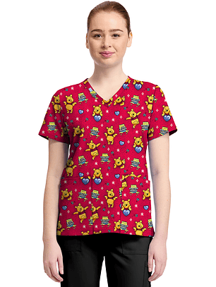 Top Diseño Mujer con Cuello en V TF796