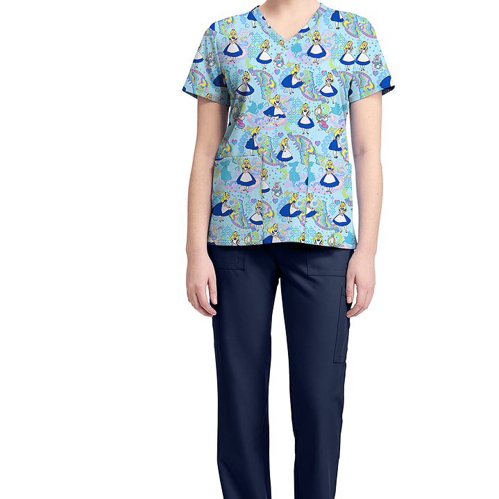 Top Diseño Mujer con Cuello en V TF796 7