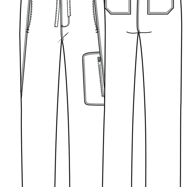 Pantalón Hombre Jogger de Tiro Natural WW012 21