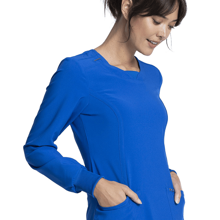 Top Mujer Manga Larga Cuello Redondo CK781A 12