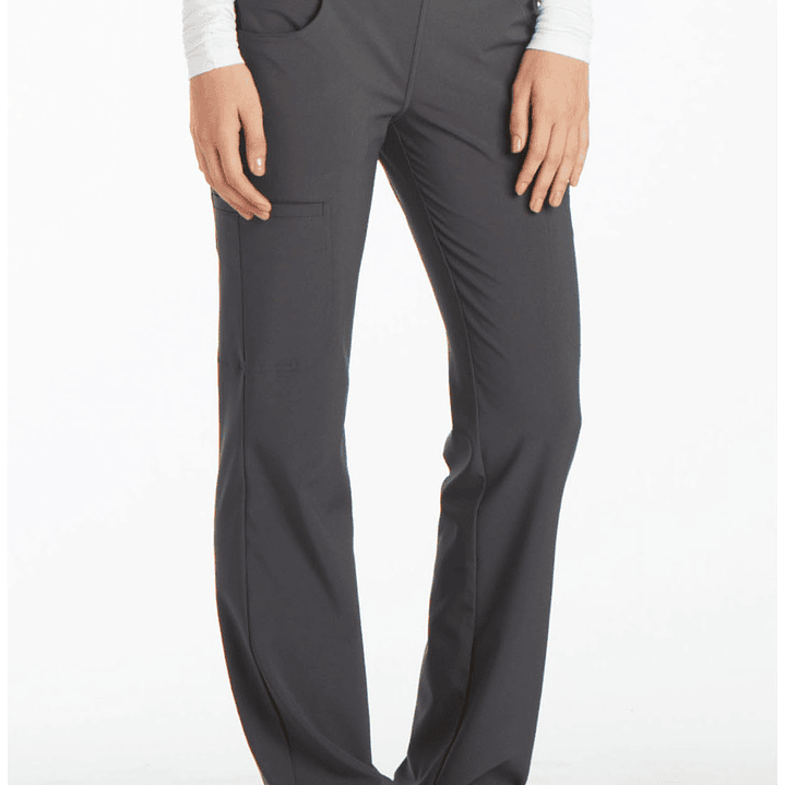 Pantalón Mujer Pierna Recta y Tiro Medio Elasticado CK002 17