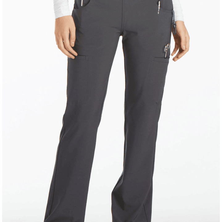 Pantalón Mujer Pierna Recta y Tiro Medio Elasticado CK002 15