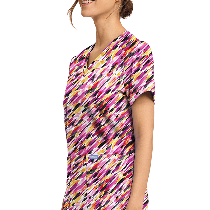 Top Diseño Mujer con Cuello en V CK856 38