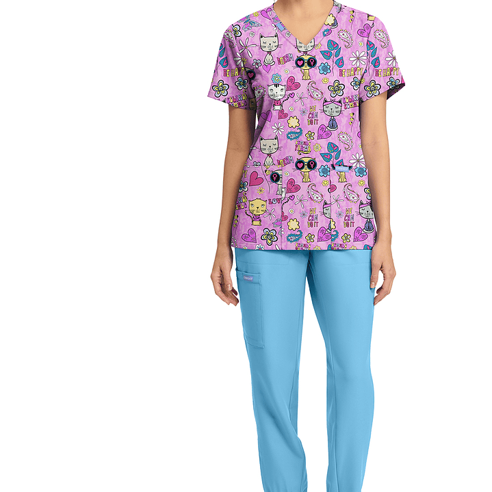 Top Diseño Mujer con Cuello en V CK856 22