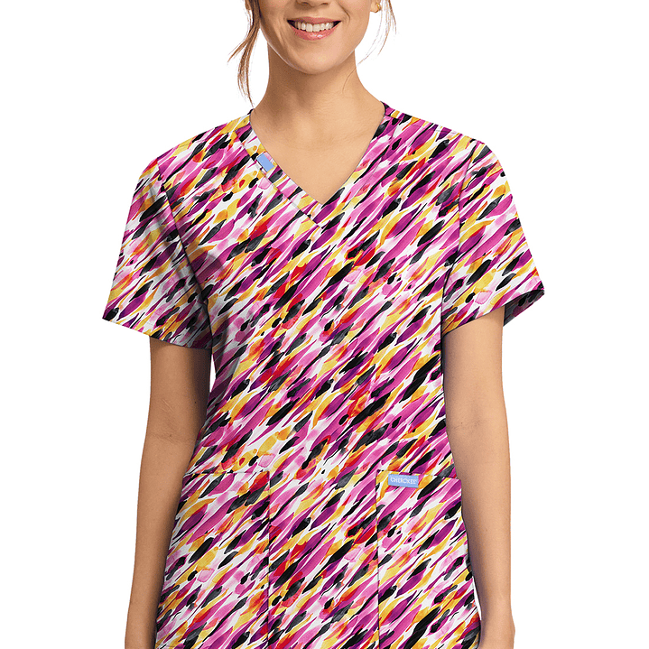 Top Diseño Mujer con Cuello en V CK856 36