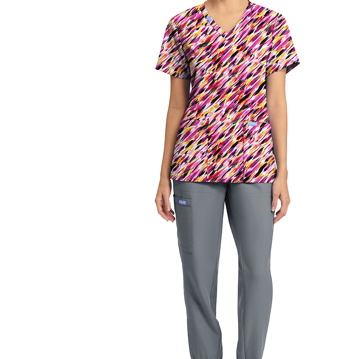 Top Diseño Mujer con Cuello en V CK856 37