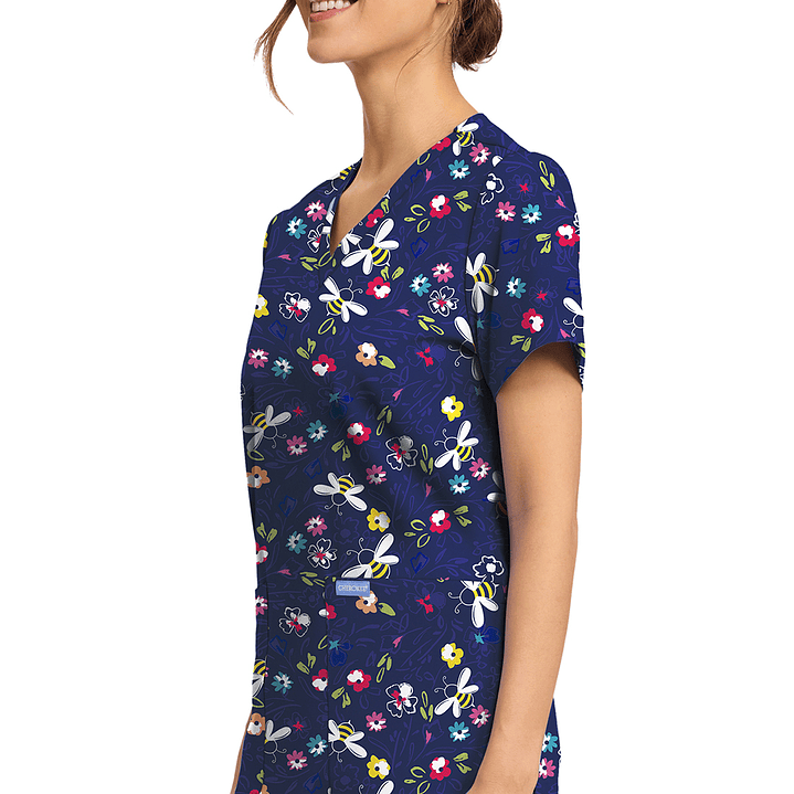 Top Diseño Mujer con Cuello en V CK856 7