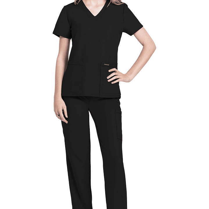 Top Mujer con Cuello en V CK953A 2