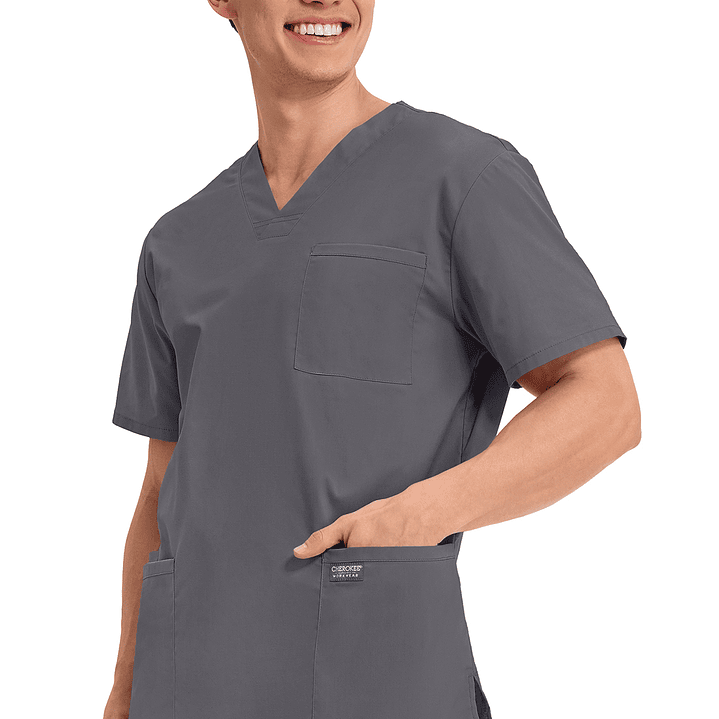 Top Hombre Cherokoee Cuello en V WW695 19